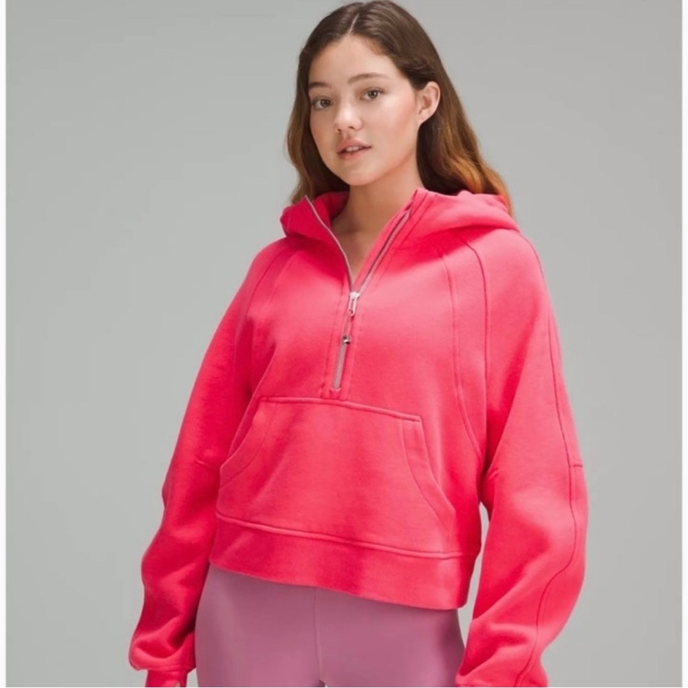 NWT Lululemon Scuba Half Zip Lip Gloss M/L